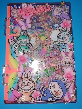 New! A5 Labubu Shaker Notebook With Paper